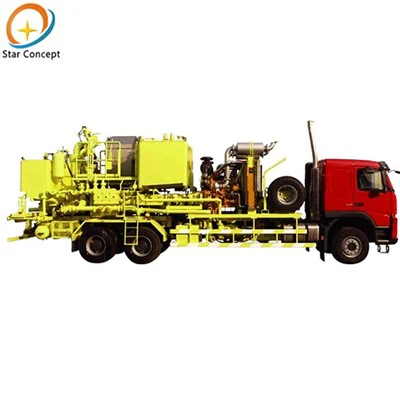 Double Pump Cementing Truck